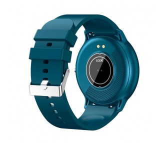 Smartwatch COOL Shadow Elite Silicona Aguamarina (Salud, Deporte, Sueño, IP67, Juegos)