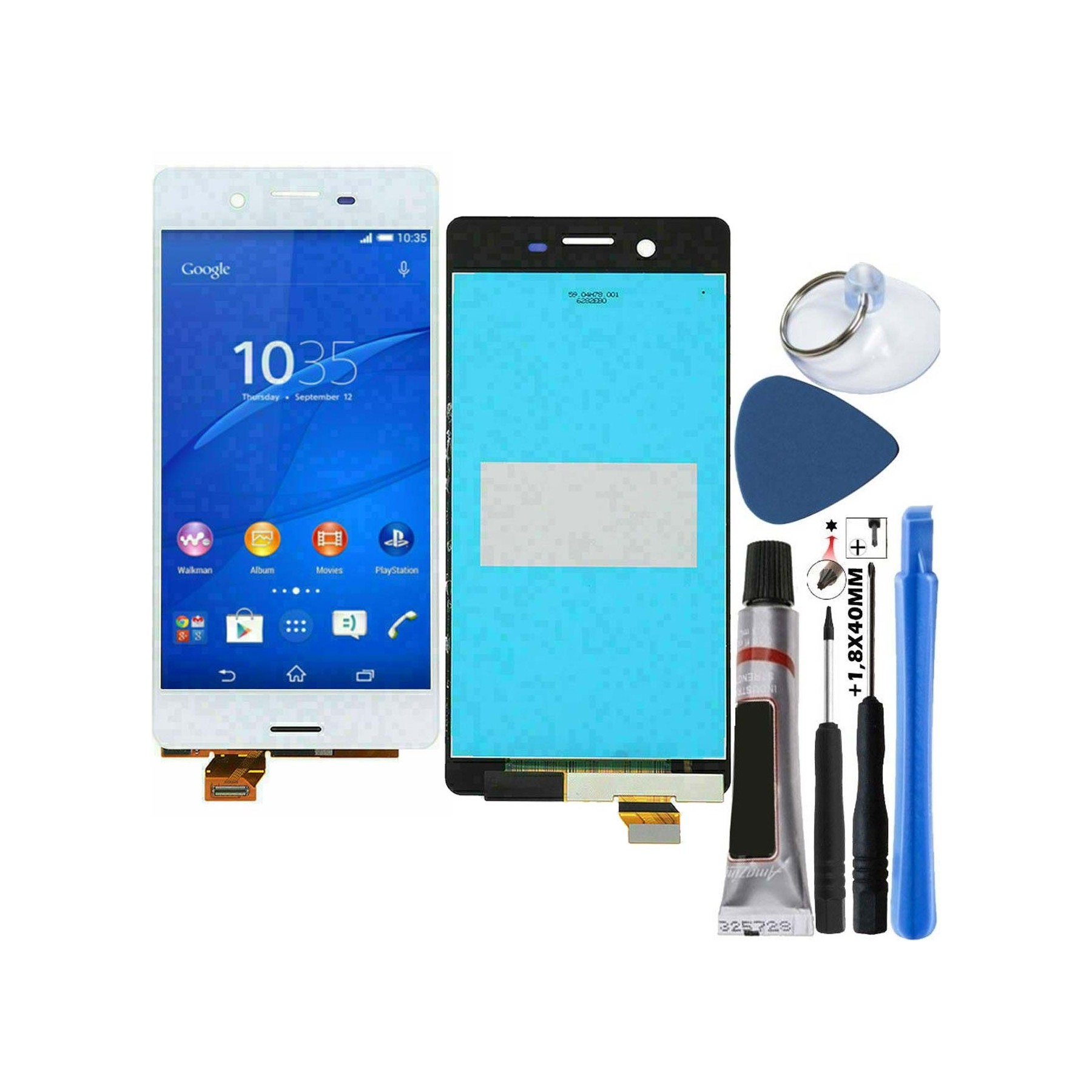 Kit Reparación Pantalla para Sony Xperia X F5121 F5122 Blanca