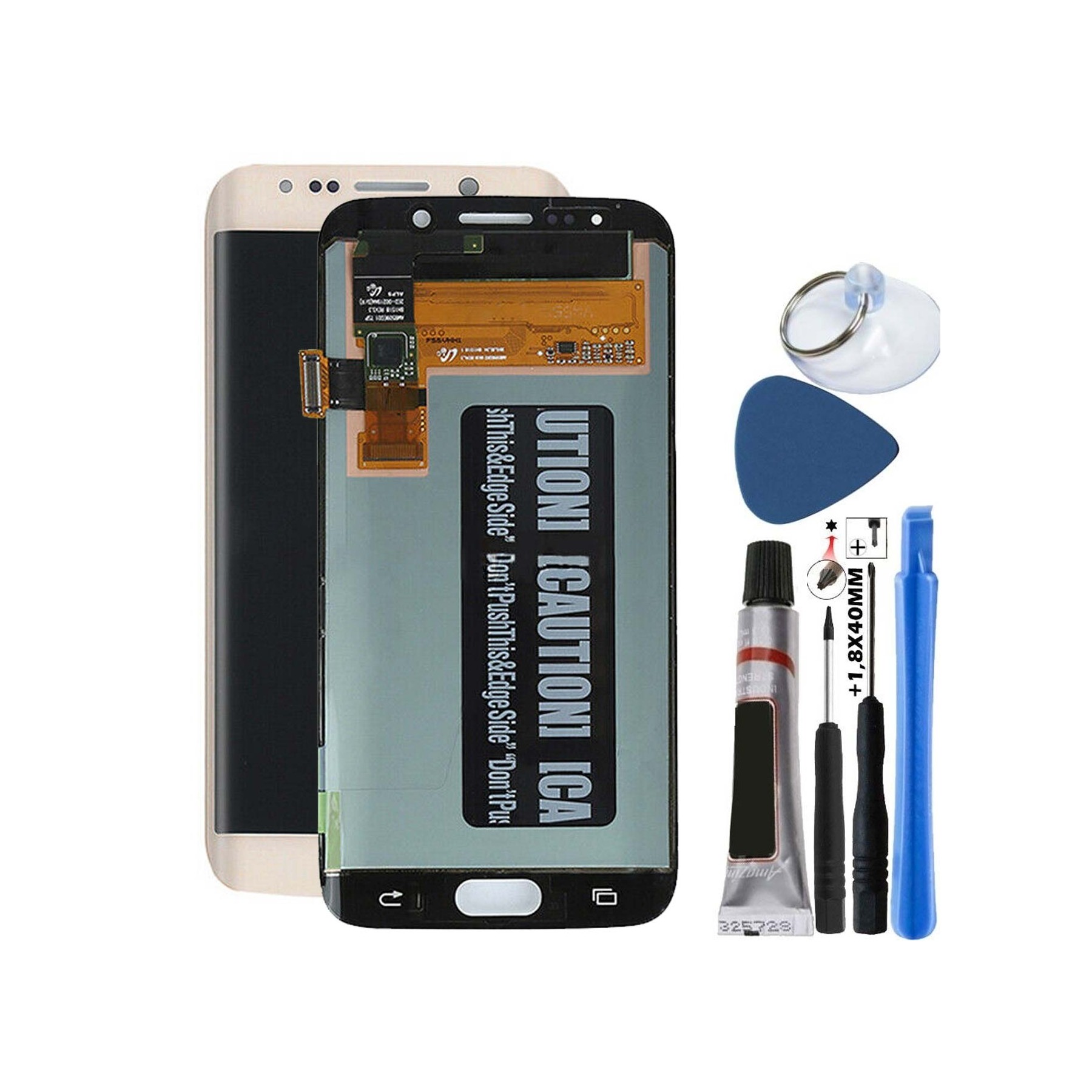 Kit Reparación Pantalla Original Para Samsung Galaxy S6 Edge Dorada