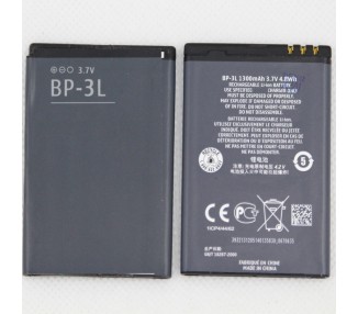 Bateria Original Nokia Bp-3L Bp3L Para 603 801T Asha 303 Lumia 505 510 610 710