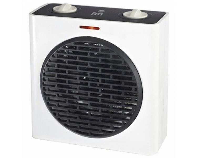 Calefactor fm t-20/ 2000w/ termostato regulable