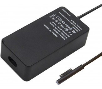 Cargador de Red compatible para Tablet Microsoft Surface Go Pro 3, 4, 6, 36W, 12V, 2.58A, OEM