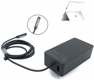 Cargador de Red Compatible para Tablet Microsoft Surface Pro 1 & 2, 48W, 12V, 3.6A, OEM