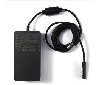 Cargador de Red Compatible para Tablet Microsoft Surface Pro 1 & 2, 48W, 12V, 3.6A, OEM