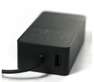 Cargador de Red Compatible para Tablet Microsoft Surface Pro 1, 2, RT, 48W, 12V, 3.6A, OEM