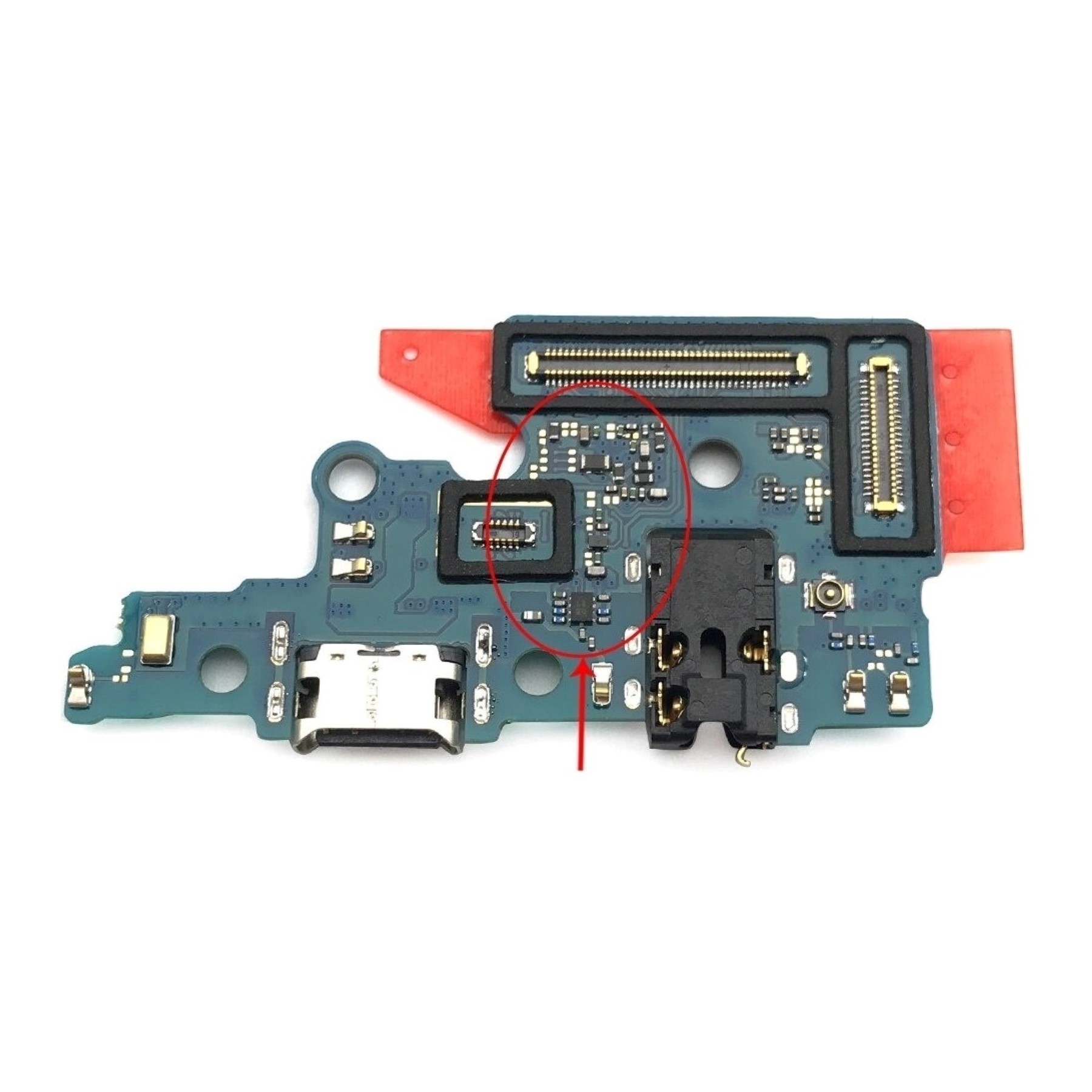 Placa Conector Carga Samsung Galaxy A70 Microfono Antena Auriculares Jack A705 Original