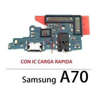 Placa Conector Carga Samsung Galaxy A70 Microfono Antena Auriculares Jack A705 Original