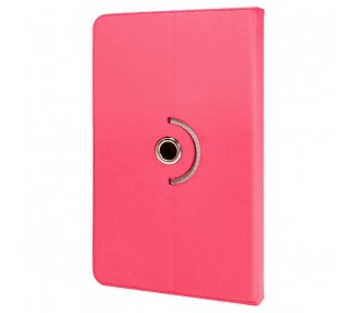 Funda COOL Ebook Tablet 10 pulgadas Polipiel Giratoria Rosa