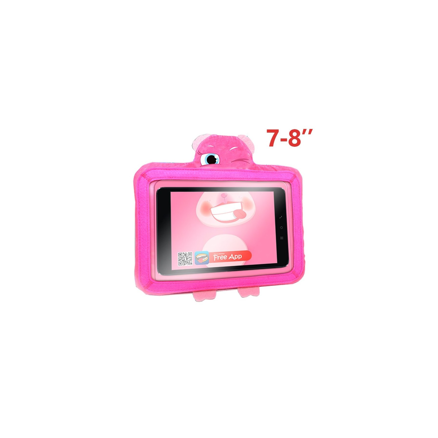 Funda COOL Ebook / Tablet 8 pulgadas Universal Wise-Pet Rosy Rosa