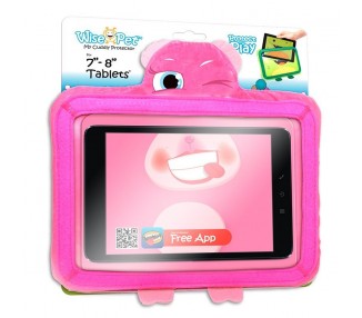 Funda COOL Ebook / Tablet 8 pulgadas Universal Wise-Pet Rosy Rosa