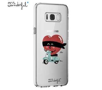 Carcasa COOL para Samsung G955 Galaxy S8 Plus Licencia Mr Wonderful Corazón