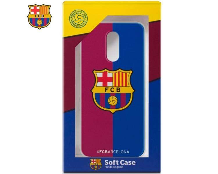 Carcasa COOL para Xiaomi Redmi 5 Plus Licencia Fútbol F.C. Barcelona