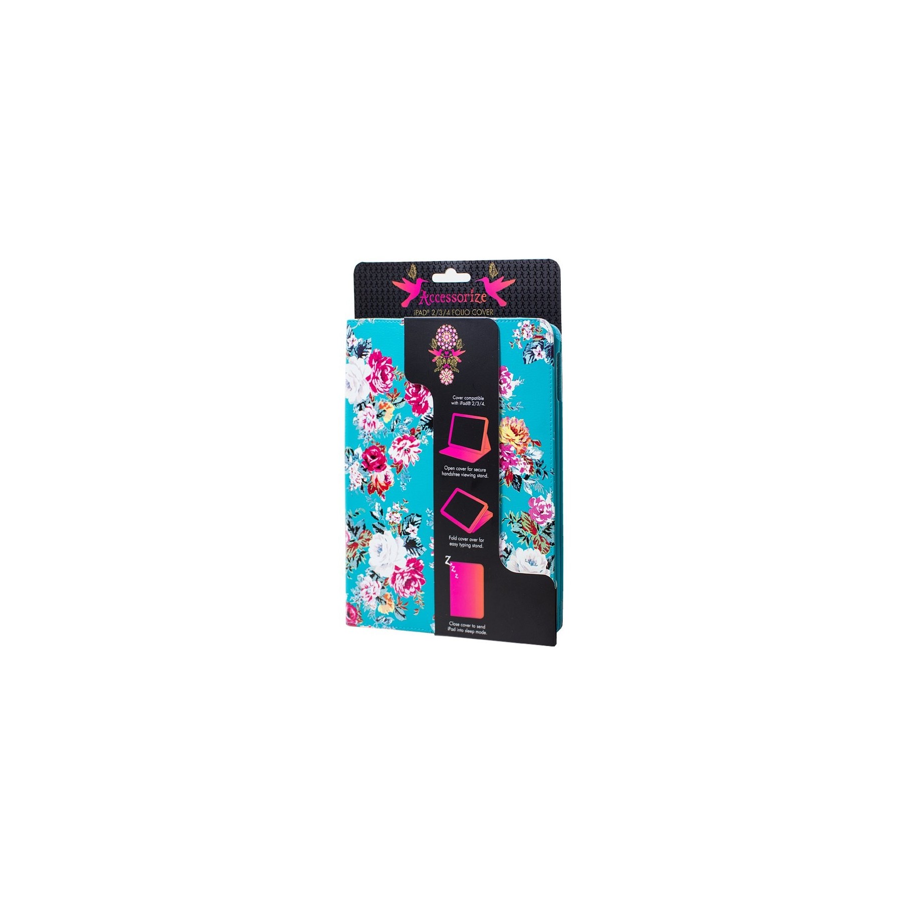 Funda COOL para iPad 2 / iPad 3 / 4 Licencia Accessorize Flores