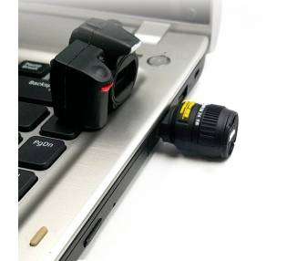 Pen Drive USB x32 GB Silicona Cámara de Fotos