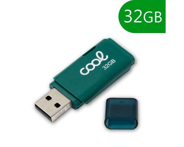 Pen Drive USB x32 GB 2.0 COOL Cover Verde