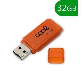 Pen Drive USB x32 GB 2.0 COOL Cover Naranja