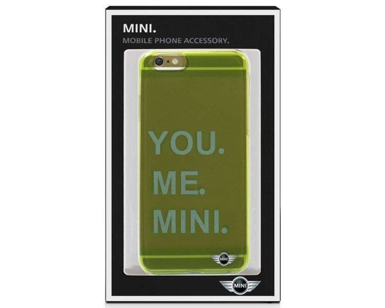 Carcasa COOL para iPhone 6 / 6s Licencia Mini Cooper Letras Verde