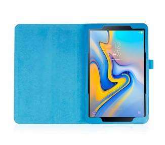 Funda COOL para Samsung Galaxy Tab A (2018) T590 / T595 Polipiel Liso Azul 10.5 pulg