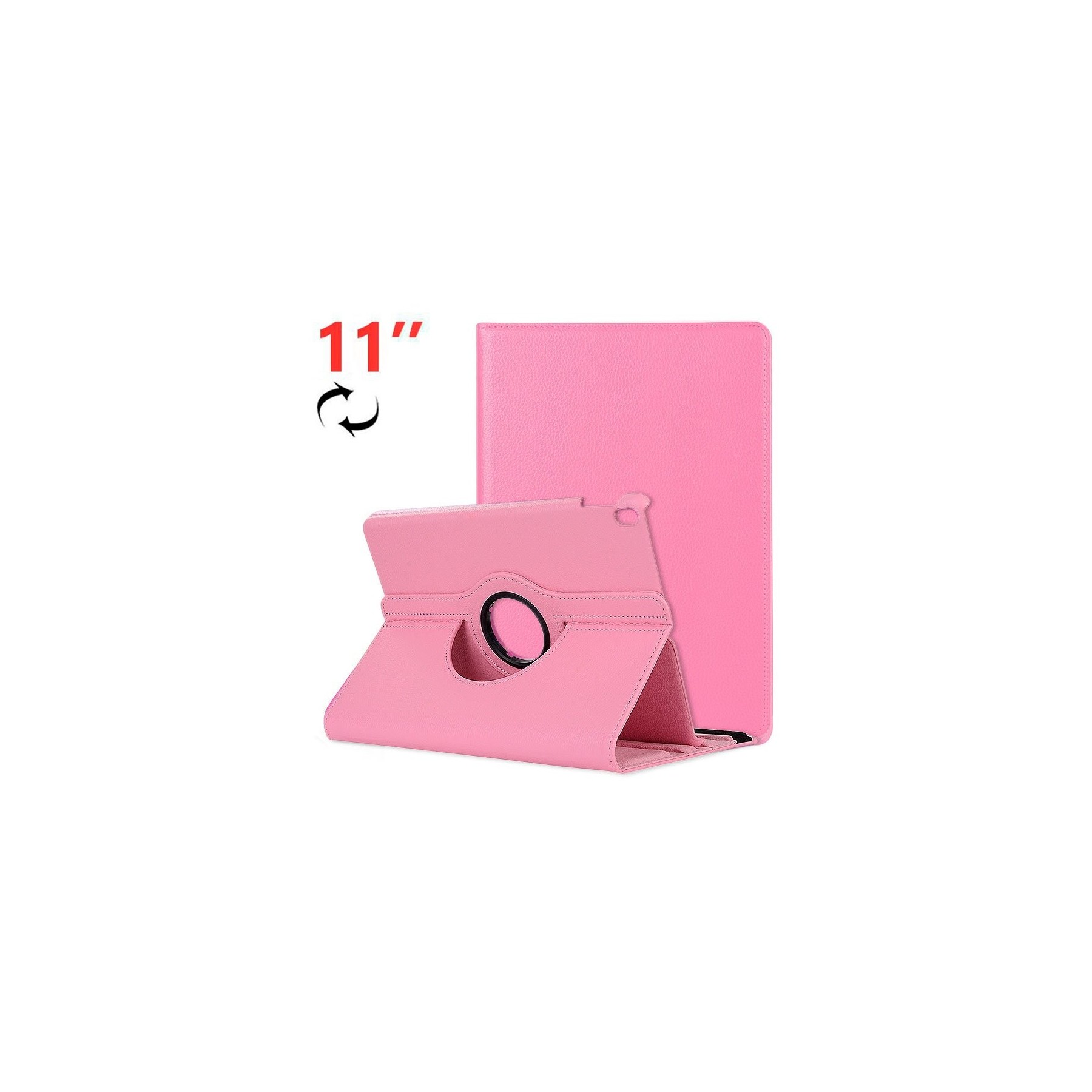 Funda COOL para iPad Pro 11 (2018) Giratoria Polipiel Rosa