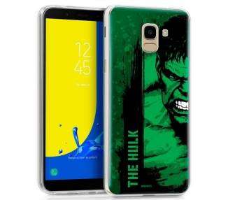 Carcasa COOL para Samsung J600 Galaxy J6 Licencia Marvel Hulk
