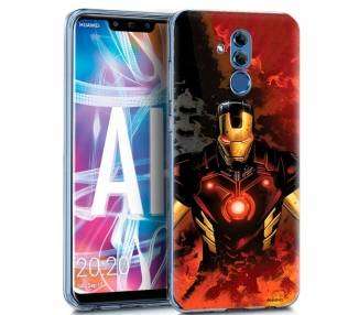 Carcasa COOL para Huawei Mate 20 Lite Licencia Marvel Iron Man