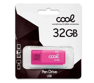 Memoria USB Pen Drive USB x32 GB 2.0 COOL Cover Rosa