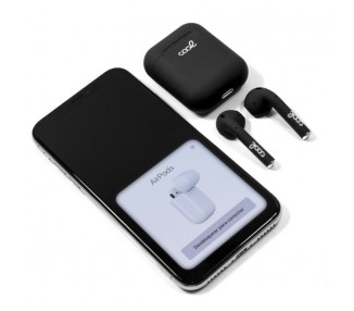 Auriculares Stereo Bluetooth Dual Pod COOL AIR V2 Negro