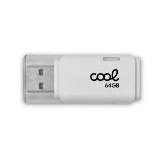 Memoria USB Pen Drive USB x64 GB 2.0 COOL Cover Blanco