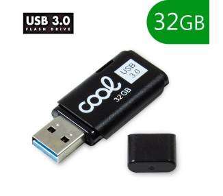 Memoria USB Pen Drive USB x32 GB 3.0 COOL Cover Negro
