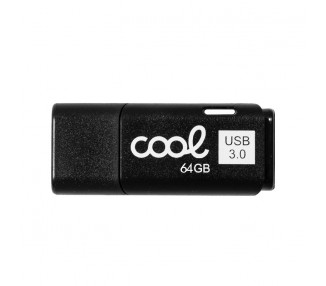 Memoria USB Pen Drive USB x64 GB 3.0 COOL Cover Negro