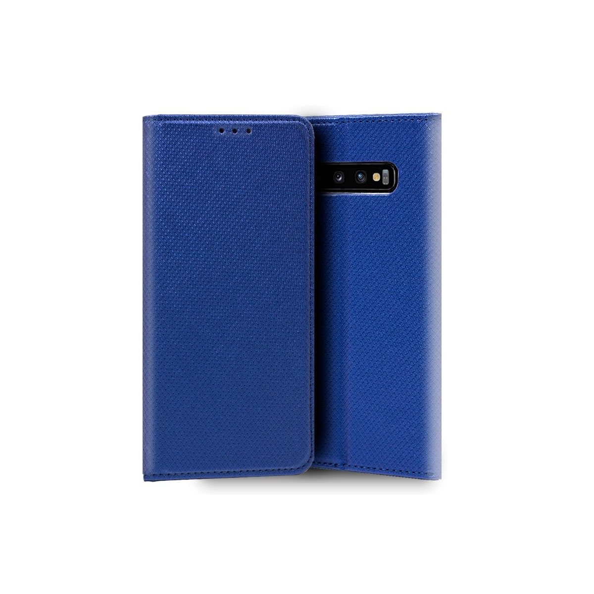 Funda COOL Flip Cover para Samsung G973 Galaxy S10 Liso Azul