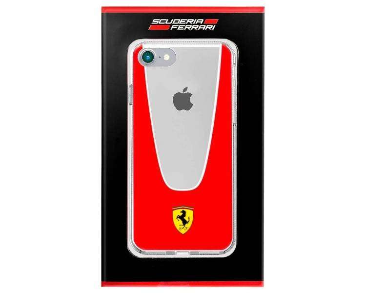 Carcasa COOL para iPhone 7, 8, SE (2020), SE (2022) Licencia Ferrari Line Rojo