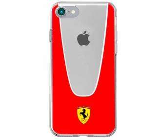 Carcasa COOL para iPhone 7, 8, SE (2020), SE (2022) Licencia Ferrari Line Rojo