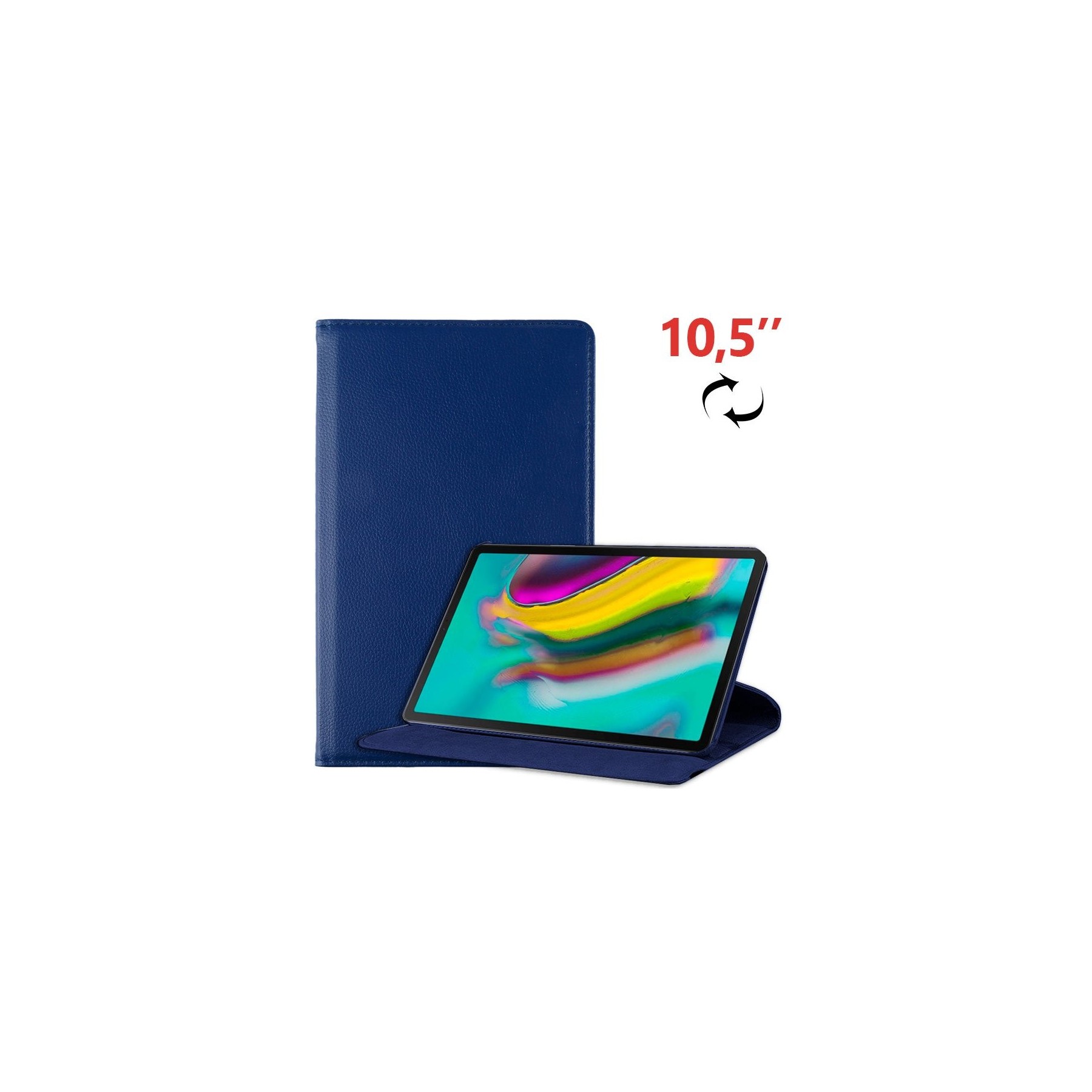 Funda COOL para Samsung Galaxy Tab S5e T720 / T725 Polipiel Azul 10.5 pulg