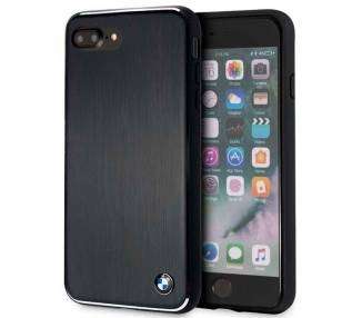Carcasa para iPhone 6 Plus, IPhone 7 Plus, 8 Plus Licencia BMW Aluminio Negro