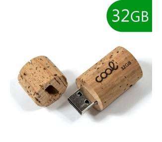 Memoria USB Pen Drive USB x32 GB Soft Corcho