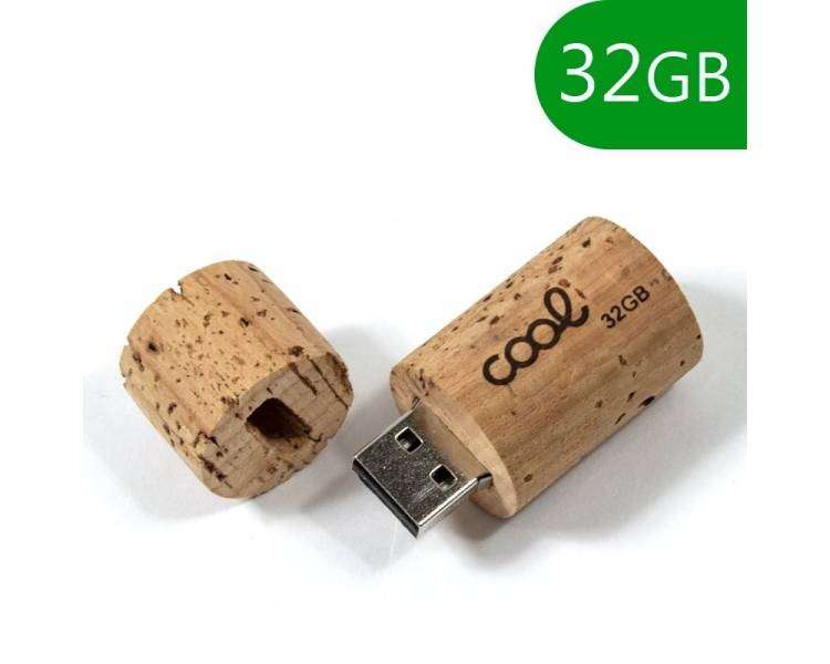 Memoria USB Pen Drive USB x32 GB Soft Corcho