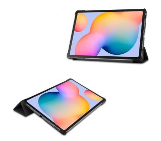 Funda COOL para Samsung Galaxy Tab S6 Lite (P610 / P615) Polipiel Negro 10.4 pulg
