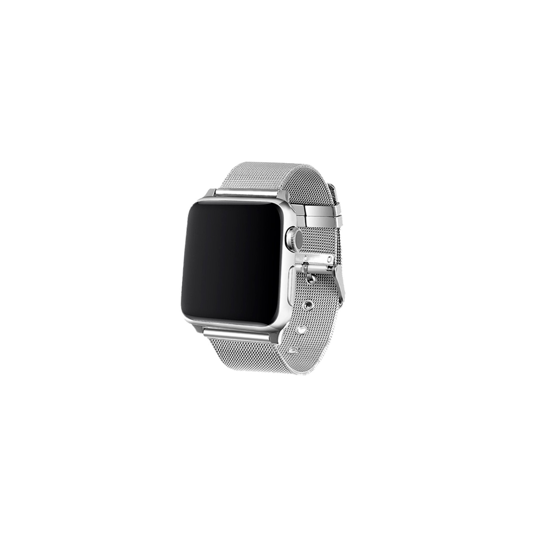 Correa COOL para Apple Watch Series 1 / 2 / 3 / 4 / 5 / 6 / 7 / SE (42 / 44 / 45 mm) Metal Plata