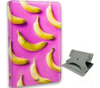 Funda COOL Ebook Tablet 10 pulgadas Universal Dibujos Bananas