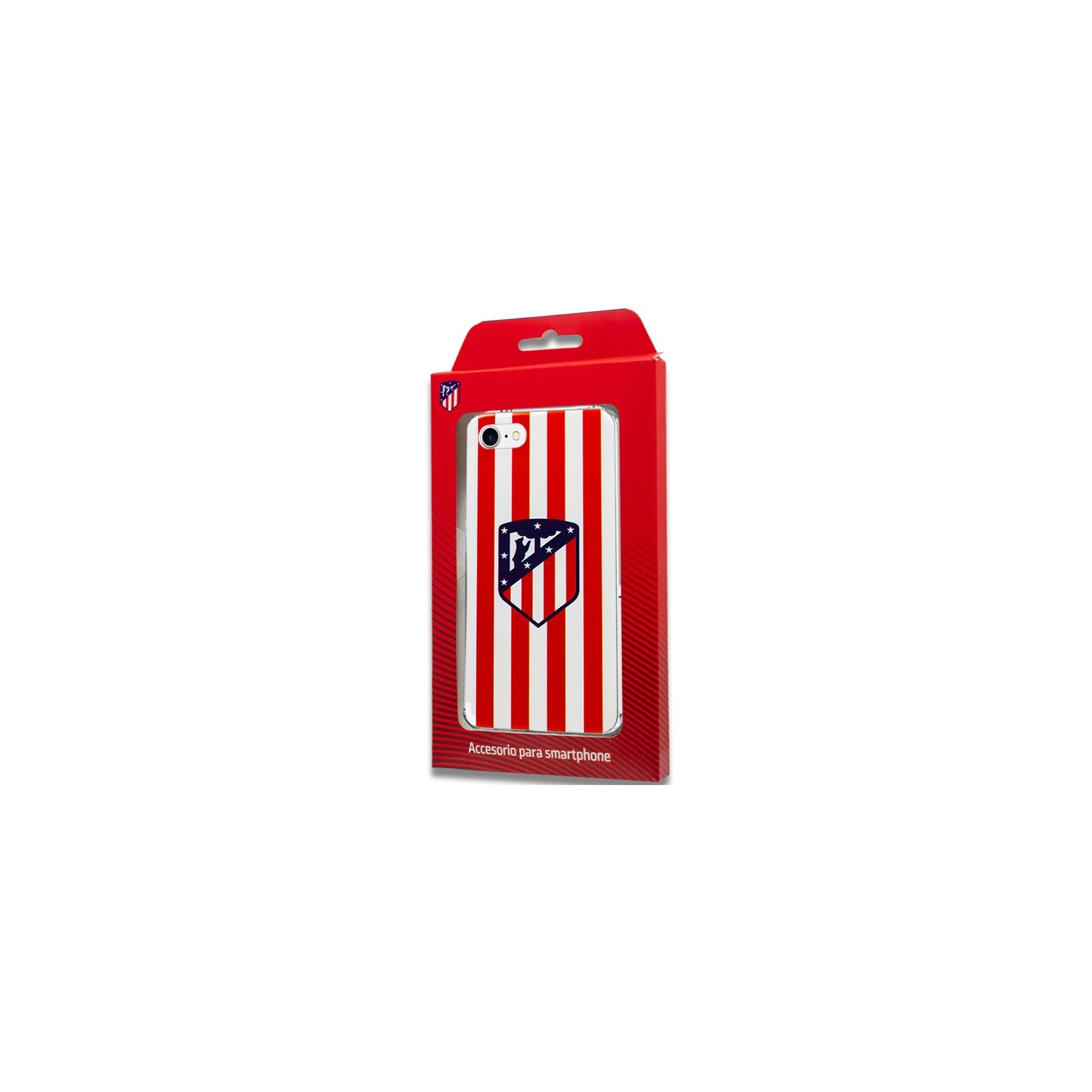 Carcasa para iPhone 7, 8, SE (2020) (2022) Licencia Fútbol Atlético De Madrid