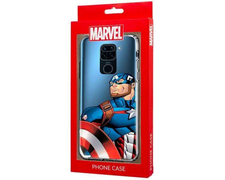 Carcasa COOL para Xiaomi Redmi Note 9 Licencia Marvel Capitán América