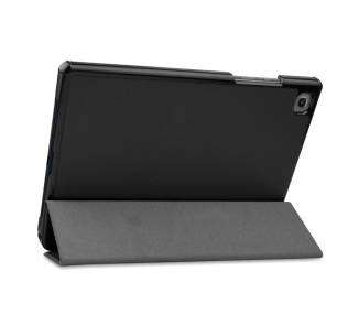 Funda COOL para Samsung Galaxy Tab A7 T500 / T505 Polipiel Liso Negro 10.4 pulg