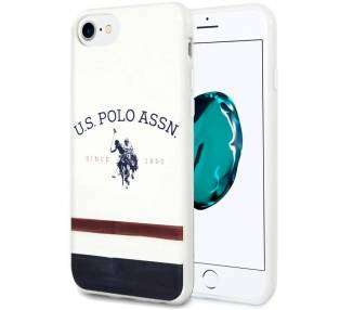 Carcasa para iPhone 6, 7, 8, SE (2020)(2022) Licencia Polo Ralph Lauren Blanco