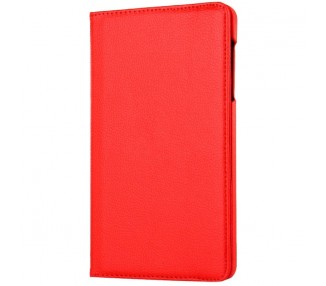 Funda COOL para Huawei Matepad T10s Polipiel Liso Rojo 10.1 pulg