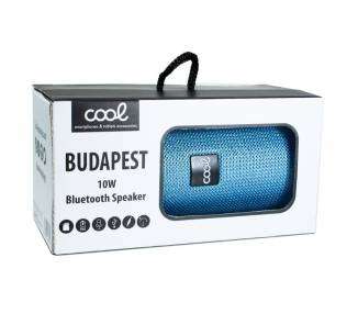 Altavoz Música Universal Bluetooth COOL 10W Budapest Celeste