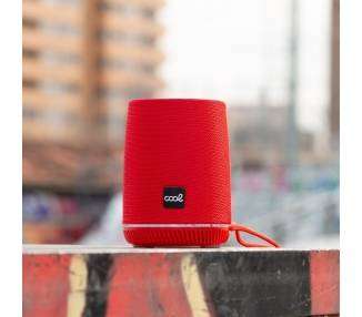 Altavoz Bluetooth Universal Música 5W COOL Manchester Rojo