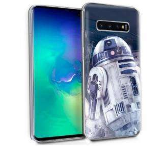 Carcasa COOL para Samsung G975 Galaxy S10 Plus Licencia Star Wars R2D2