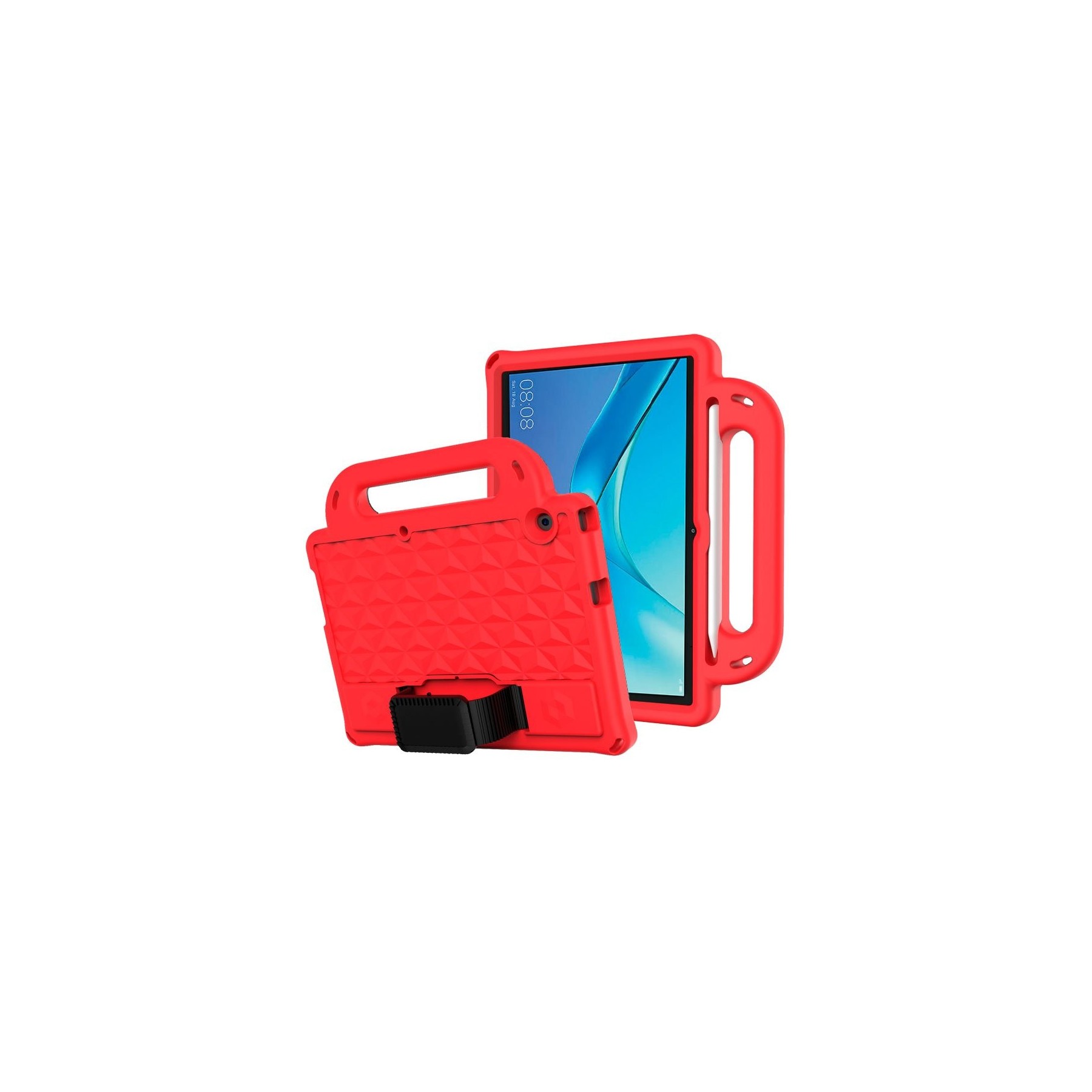 Funda COOL para Huawei Mediapad T5 10.1 Pulg Ultrashock Rojo