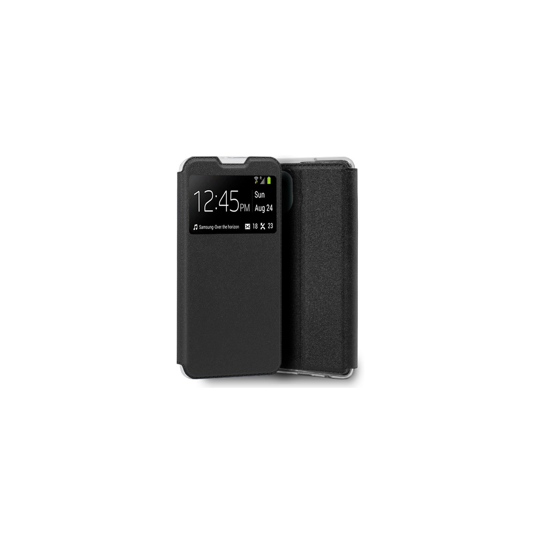 Funda COOL Flip Cover para Xiaomi Mi 11 Lite / Mi 11 Lite 5G Liso Negro